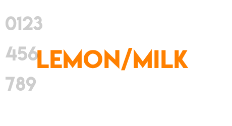 Lemon/Milk