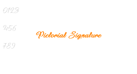 Pictorial Signature