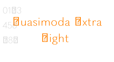 Quasimoda Semi Bold