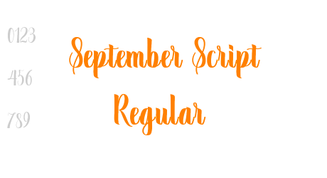 September Script Regular