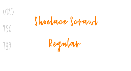 Shoelace Scrawl Regular