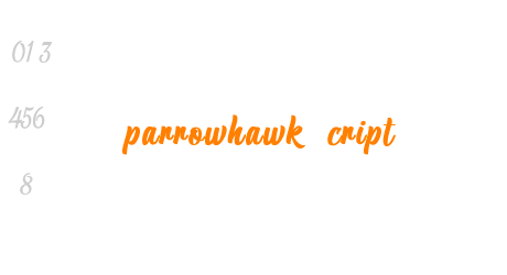 Sparrowhawk Script