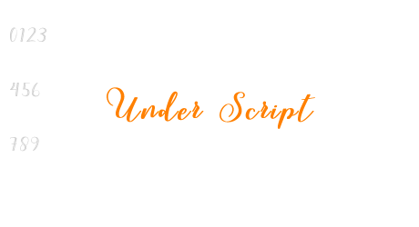 Under Script