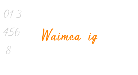 Waimea Lig