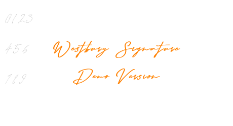 Westbury Signature Demo Version 
