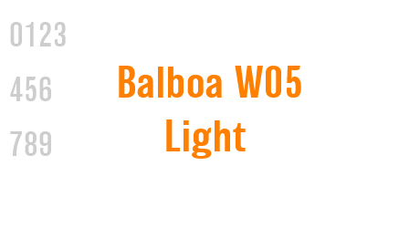 Balboa W05 Light