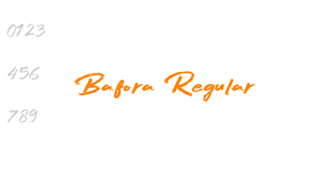 Bafora Regular