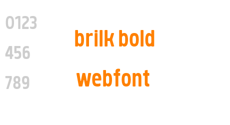brilk bold webfont