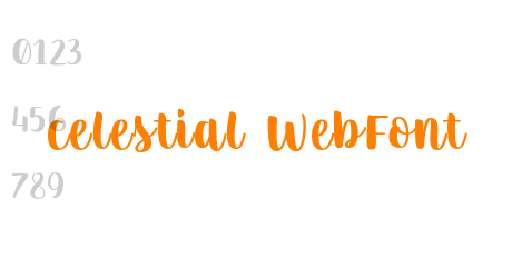 celestial WebFont