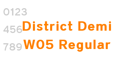 District Demi W05 Regular