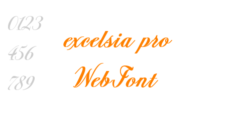 excelsia pro WebFont