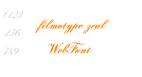 filmotype zeal WebFont