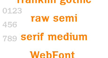 franklin gothic raw semi serif medium WebFont