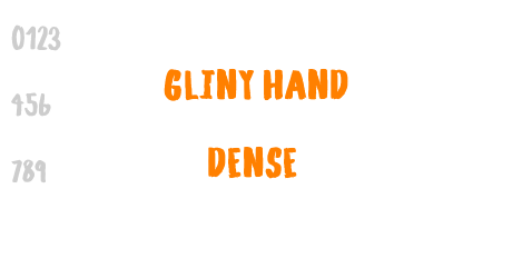 Gliny Hand Dense