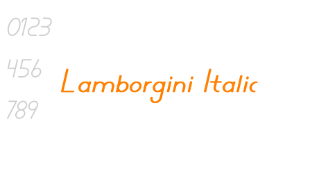 Lamborgini Italic