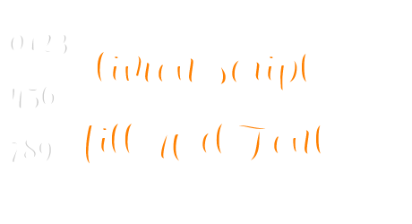 limon script fill WebFont