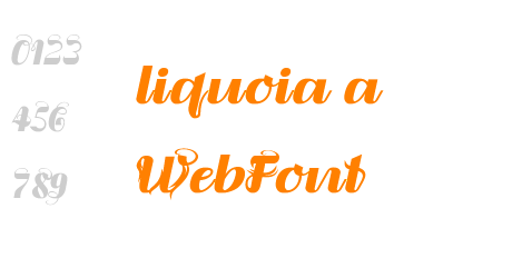liquoia a WebFont