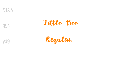 Little Bee Regular