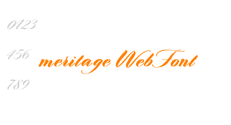 meritage WebFont