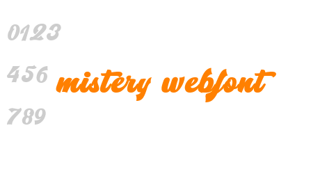 mistery webfont