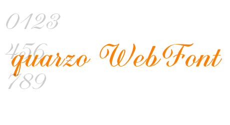 quarzo WebFont