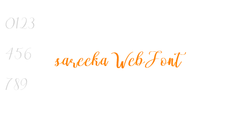 sareeka WebFont