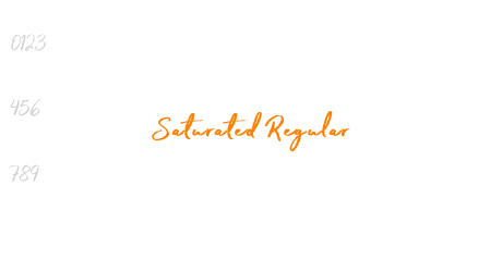 Saturated Regular
