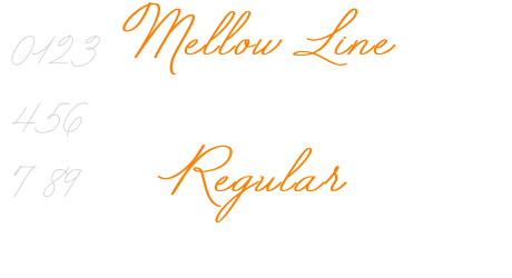 Mellow Line Regular