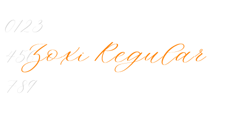 Zoxi Regular