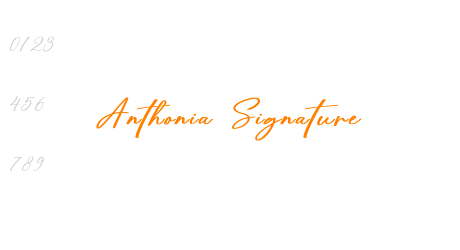 Anthonia Signature