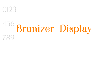 Brunizer Display