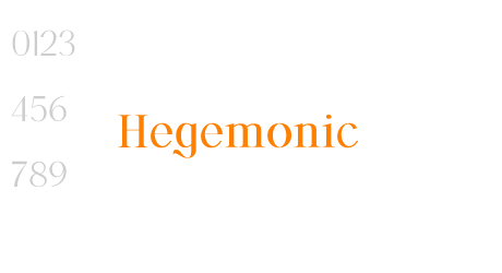 Hegemonic