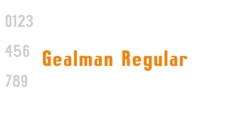 Gealman Regular