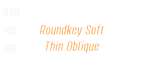 Roundkey Soft Thin Oblique