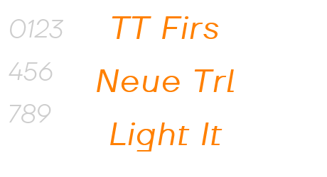 TT Firs Neue Trl Light It
