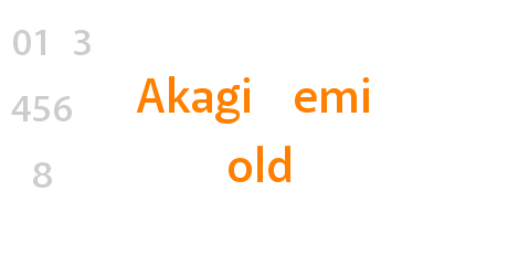 Akagi Semi Bold