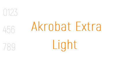 Akrobat Extra Light
