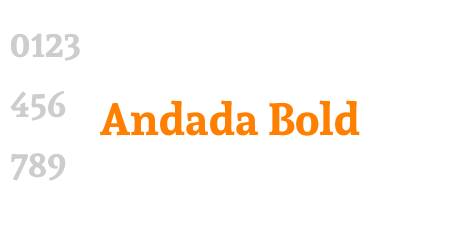 Andada Bold