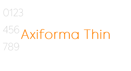 Axiforma Thin