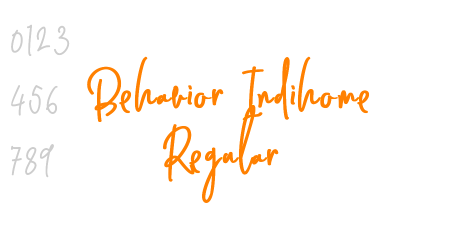 Behavior Indihome Regular