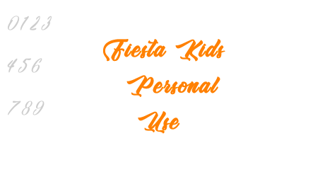Fiesta Kids – Personal Use