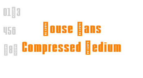 House Sans Compressed Medium