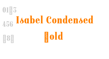 Isabel Condensed Bold