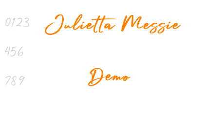 Julietta Messie Demo