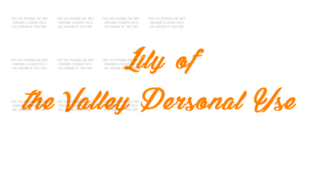 Lily of the Valley_Personal_Use