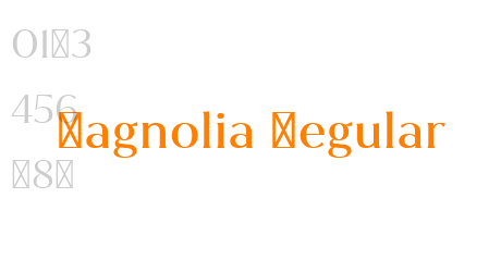 Magnolia Regular
