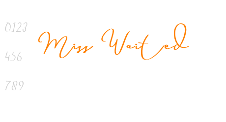 Miss Waited