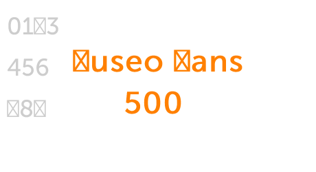 Museo Sans 500