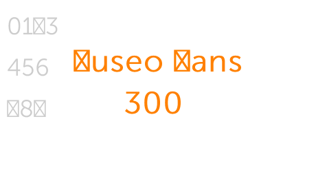 Museo Sans 300