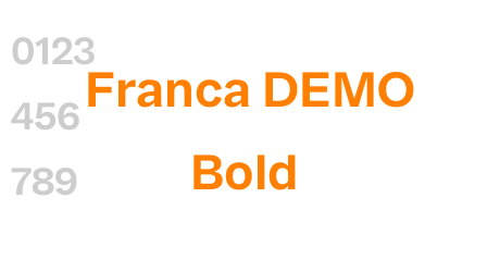 Franca DEMO Bold